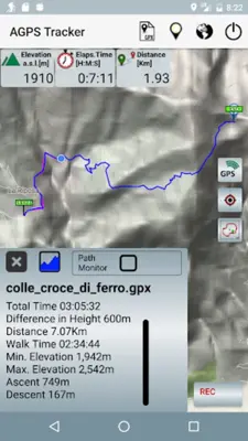 A-GPS Tracker android App screenshot 4